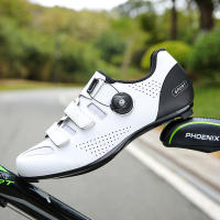 Zapatillas de ciclismo para hombre y mujer, zapatos de bicicleta compatibles con Peloton, Delta, Clip de tacos para ciclismo de carretera, interior y exterior, Pedal de gran tamaño - details 4