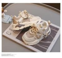 Zapatillas deportivas para niña, zapatos informales para correr, tenis de malla de aire versátiles a la moda para estudiantes, resistentes al desgaste, 2024 - details 4