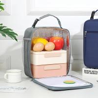 Nueva bolsa de almuerzo con aislamiento de gran capacidad, bolsa de caja de almuerzo portátil impermeable gruesa de papel de aluminio para estudiantes trabajadores de oficina - details 1