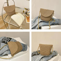 Bolso pequeño de mano para mujer hecho a mano de tela, mini bolso de playa tipo cubo y bolsos de hombro para damas - details 12