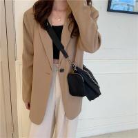 Bolso de diseñador para mujer, bolso de hombro de nailon vintage con cadena, a la moda - details 5