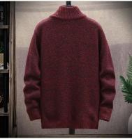 Cardigánes de Punto para Hombres en Invierno Cuellos Elevados, Gruesos, Moda Casual - details 7
