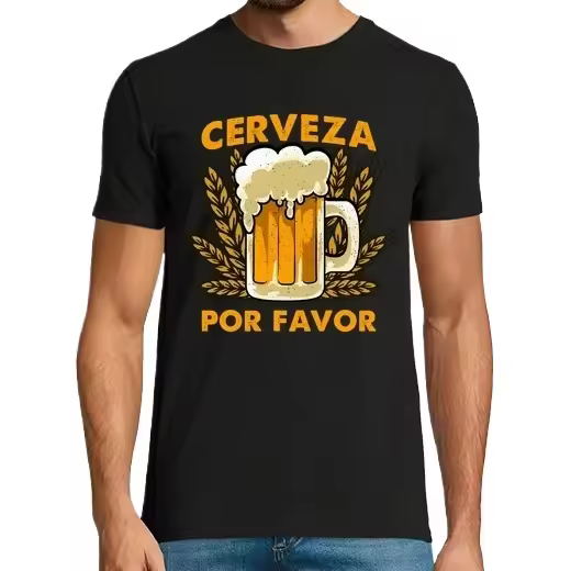 Cerveza Por Favor Humor Cervezas Frase Divertida Alcohol Camisetas CERVEZA,Pack Regalo Camiseta Personalizada - 1