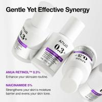 Anua Retinol Serum Antiedad, Piel texturizada |   0,11 % de retinol, 5 % de niacinamida, más de 20 ingredientes calmantes Suave para principiantes (30 ml - details 2