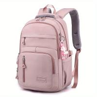 Mochila de nailon de moda para mujer, mochila informal resistente al agua de gran capacidad con correas ajustables - details 1