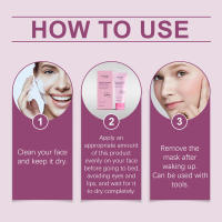Mascarilla facial reafirmante hidratante profunda exfoliante suave de colágeno - details 3