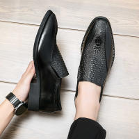 Mocasines de tacón bajo para hombre, zapatos de negocios, alta calidad - details 7