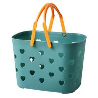 Cesta de almacenamiento de ropa sucia para el hogar cesta de baño azul productos de baño para manos cesta de baño - details 0