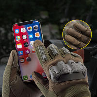 Guantes tácticos para motocicleta, Guantes tácticos militares tácticos para operación táctil, protección duradera para Motocross y caza - details 4