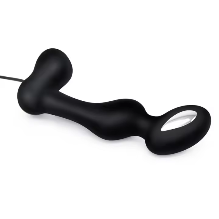 Juguetes sexuales masturbador femenino vibrador descarga eléctrica orgasmo - 1