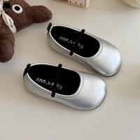 Zapatos de cuero para niñas, calzado de estilo coreano, suela suave, Color sólido, informal, versátil, elegante, Otoño, 2024 - details 5