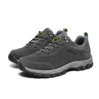 Nuevos Zapatos Originales De Senderismo De Cuero De Gamuza Para Exteriores Para Hombre, Zapatos De Viaje Para Senderismo, Zapatos De Caza, Zapatos Para Correr En El Rastro, Talla Grande 49 - details 21