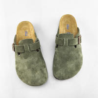 Zapatillas de Cuero Suave Antideslizante Zapatos de Playa para Hombres y Mujeres en Verano - details 26