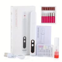 Conjunto De Taladro Eléctrico Portátil Con Diseño Acrílico Con Iluminación De Diodo Luminoso, Carga USB, 3 Velocidades - details 4