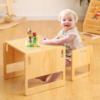 Set Montessori Ajustable para Bebés de 1-3 Años Ideal para Leer, Comer, Jugar Fácil de Montar - details 4