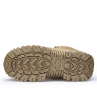 Botas de Combate de Alta Calidad Para Hombre Zapatos de Trabajo de Cuero Genuino Adecuados Para Senderismo Camping y Montañismo - details 21