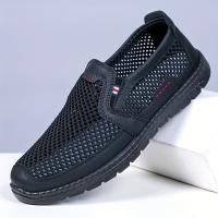 Zapatos casuales sin cordones para hombre, antideslizantes, transpirables, para todas las estaciones, caminar al aire libre, acampar, pescar, todas las estaciones, cómodos y duraderos - details 3