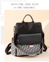 Mochila de Viaje de Moda Coreana Uso Dual de Cuero Suave Versátil para Mujeres - details 1