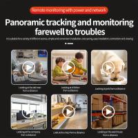 Monitor inteligente con WiFi para el hogar, cámara de monitoreo a todo color HD con visión nocturna para interiores, 360 grados - details 10