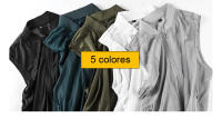 Chaleco de pesca ligero para hombre, chaqueta de malla con cierre, chaleco para periodismo, verano - details 0