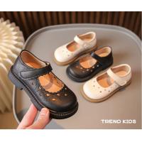 Zapatos de cuero para niña, calzado de vestir suave y Chic, con recortes de corazón, Princesa, Moda de Primavera y otoño, 2024 - details 4