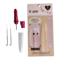 Agujas de Tejido de Lana Kit de Herramientas de Feltado Plástico Haga Tú Mismo DIY Herramientas de Costura Artesanía China - details 2