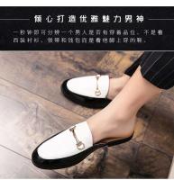 2022 ERKEK Sandalet Sandalias de plataforma de verano para hombre Zapatillas de cuero Zapatos de vestir cómodos LOFARS - details 5