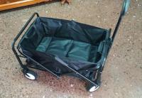 Carro de Mano Plegable Carrito de Playa y Transporte para Jardín Casa Almacén 4 Ruedas, todoterreno - details 4