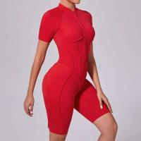 Monos Deportivos de Yoga Fiess Mangas Cortas, Espalda Abierta, Talla Única para Mujeres - details 10