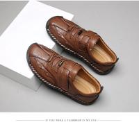 Nuevos zapatos transpirables antideslizantes de lujo a la moda, zapatos versátiles de ocio para hombres, zapatos ligeros y cómodos para caminar - details 10