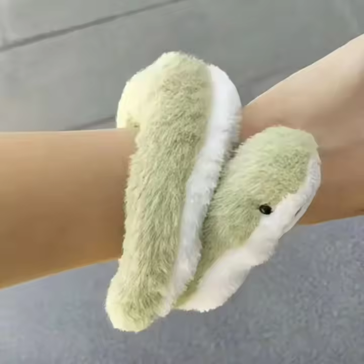2025 Año Chino de la Serpiente Juguetes de Peluche Creativos Muñeco del Zodíaco Lindos Adornos de Muñeca Pulsera de Mascota Regalo del Festival de Primavera - 1