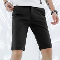 Pantalones Cortos Blancos para Hombre Ropa de Verano Informal, Estilo Coreano en Moda, Algodón Puro, Diseño Sólido, Tendencias - details 4