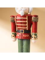 Gran oferta, marioneta creativa, Cascanueces, adorno navideño creativo para el hogar, gabinete de vino, adorno de resina - details 25