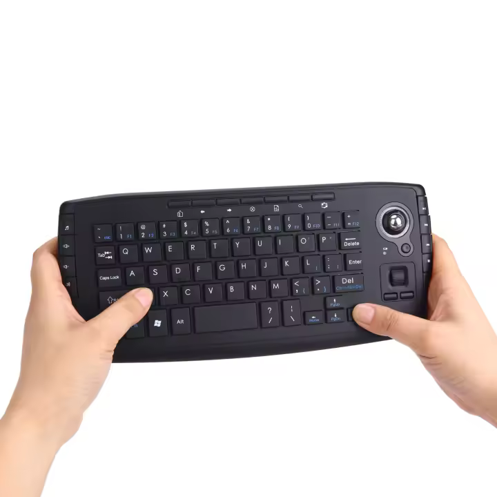 2,4G Air Flying Mouse Innovador Trackball Mini teclado y mouse inalámbricos Juego de teclado y mouse 2 en 1 - 1