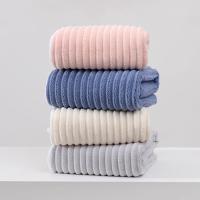 Toalla de baño grande y gruesa para adultos Forro polar Coral Secado rápido Multifuncional - details 0