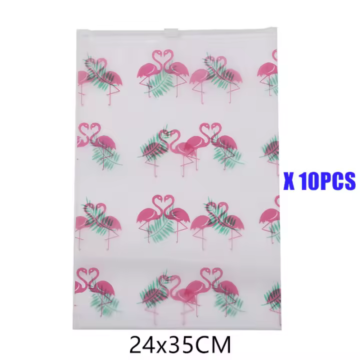 Organizador de Ropa Interior de Mujer de Gran Capacidad Bolsa Cúbica Multifuncional para Almacenamiento de Panales, Sujetadores Bolsa de Viaje de Primavera/Verano Material de Poliéster - 1