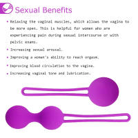 Vibrador de Silicona Inteligente Bola Vaginal Kegel Máquina de Ejercicio para Estiramiento - details 6