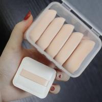 Esponja de base portátil en forma de gota para mujer, herramientas de belleza y maquillaje, 5 uds. - details 3