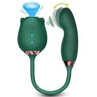 Empaque privado SEX Sucker Estimulador de pezones Clítoris Movimiento de dedo Vibrador de punto G Masturbador femenino Juguete sexual para mujeres - details 8