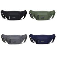 Riñonera multifuncional impermeable para hombre, bolsa de nailon de gran capacidad para correr, cinturón ajustable y portátil - details 2