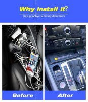 Cargador inalámbrico Qi para Audi A4 B8 A5 S5 Soporte de carga para teléfono accesorios de interior modificación automotriz producto normal hecho en China 2010-2017 - details 2