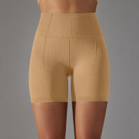 Hamidou-pantalones cortos deportivos de Yoga para mujer, mallas transpirables sin costuras para correr, ciclismo, cintura alta, entrenamiento, gimnasio, Verano - details 39