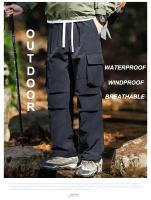 Pantalones de Overalls para Hombres Secado Rápido, Impermeable, Transpirable para Senderismo, Pesca, Acampar Largo Completo, Ajuste Atlético - details 0