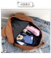 Mochila de felpa, bolso de mujer, nueva versión coreana, súper linda mochila con orejas de oso, mochila para niñas, bolso padre-hijo. - details 10
