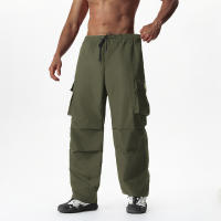 Pantalones de trabajo de marca de moda de verano para hombres, pantalones largos informales ajustados y sueltos de estilo coreano - details 20