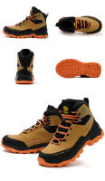 Zapatos de seguridad para hombre, zapatillas de trabajo impermeables, botas altas ANTIPERFORACIONES, punta de acero, con protección - details 20