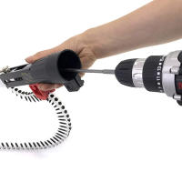 Llave de tapón automática para taladro eléctrico Herramientas de carpintería Recargable Sin cable Película de cadena Adaptador de tornillo - details 6