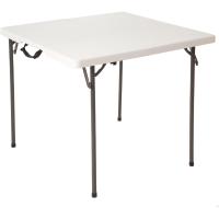 Mesa Cuadrada Plegable Camping, 86x86x73,5cm Peso 8Kg, Duradera, Resistente y Ligera Capacidad - details 0