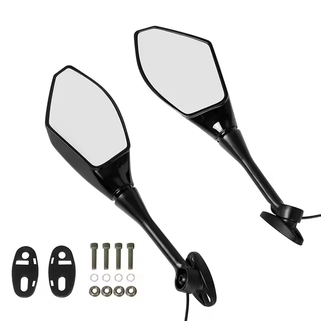 Señales de Giro LED para Motocicleta Espejos Traseros Deportivos para Honda CBR - 1