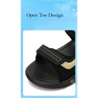 Sandalias deportivas transpirables de verano para niños, zapatos de playa para exteriores, cómodas sandalias de suela suave para niños, sandalias antideslizantes de moda - details 6